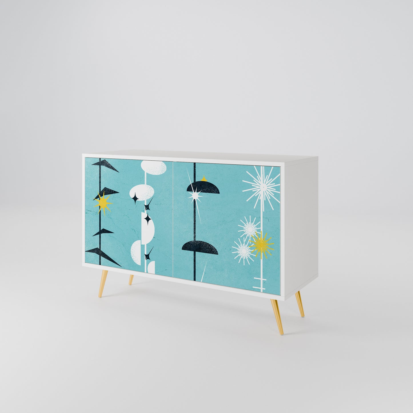 PATHS TO HAPPINESS 2-Door Sideboard