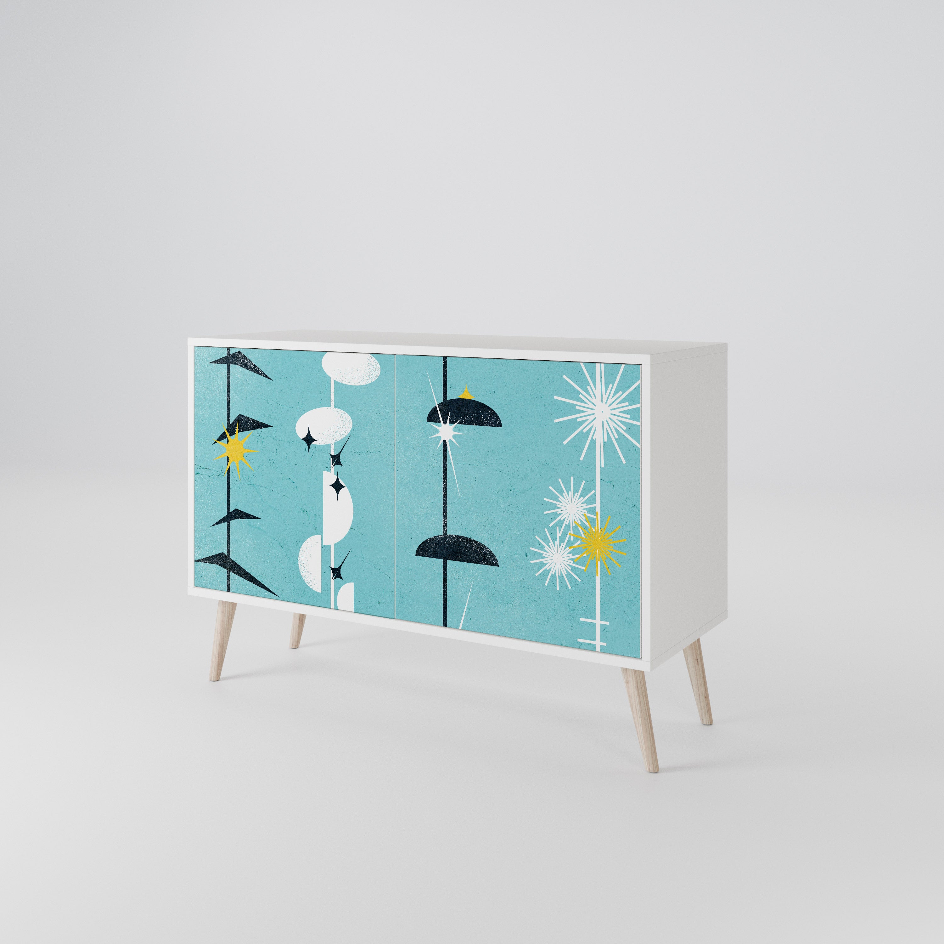 PATHS TO HAPPINESS 2-Door Sideboard