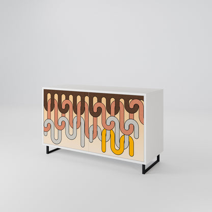 COLORFUL STRINGS 2-Door Sideboard