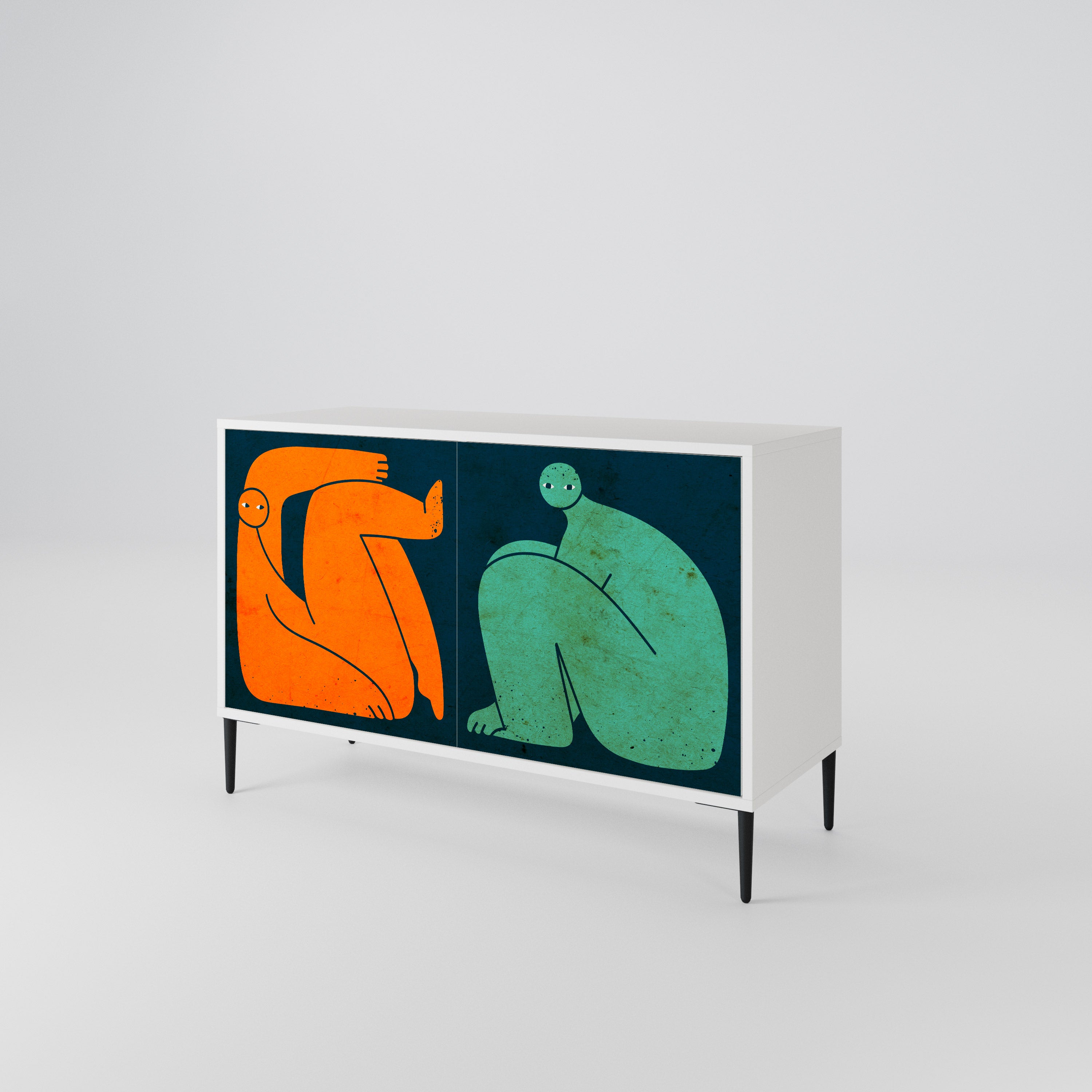 TOGETHER BUT SEPARATELY 2-Door Sideboard