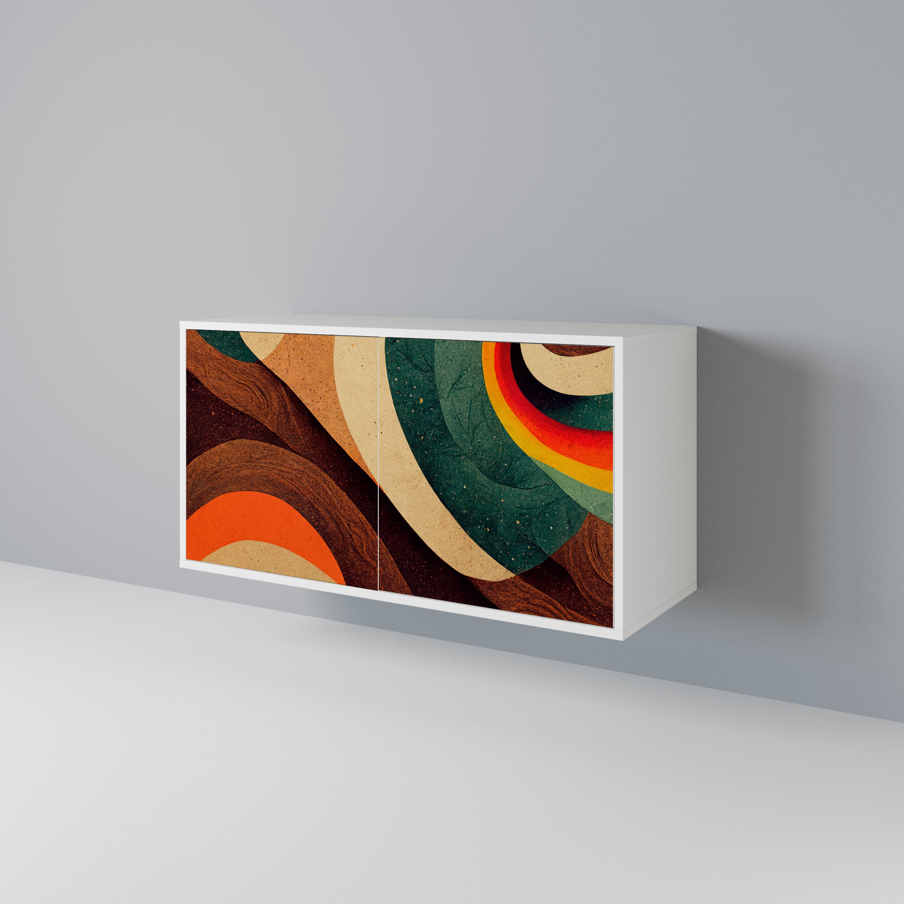 COLORFUL STRANDS 2-Door Sideboard