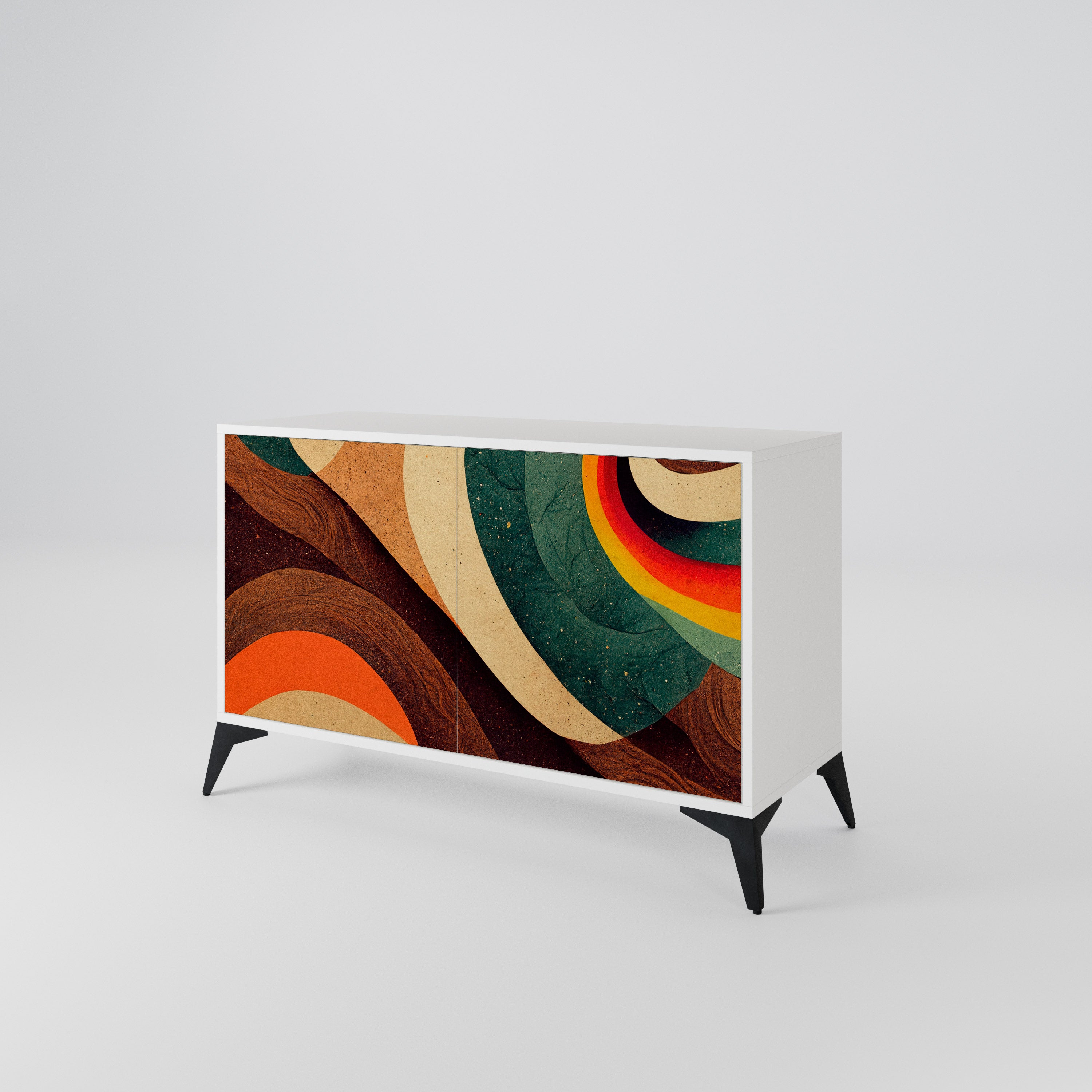 COLORFUL STRANDS 2-Door Sideboard