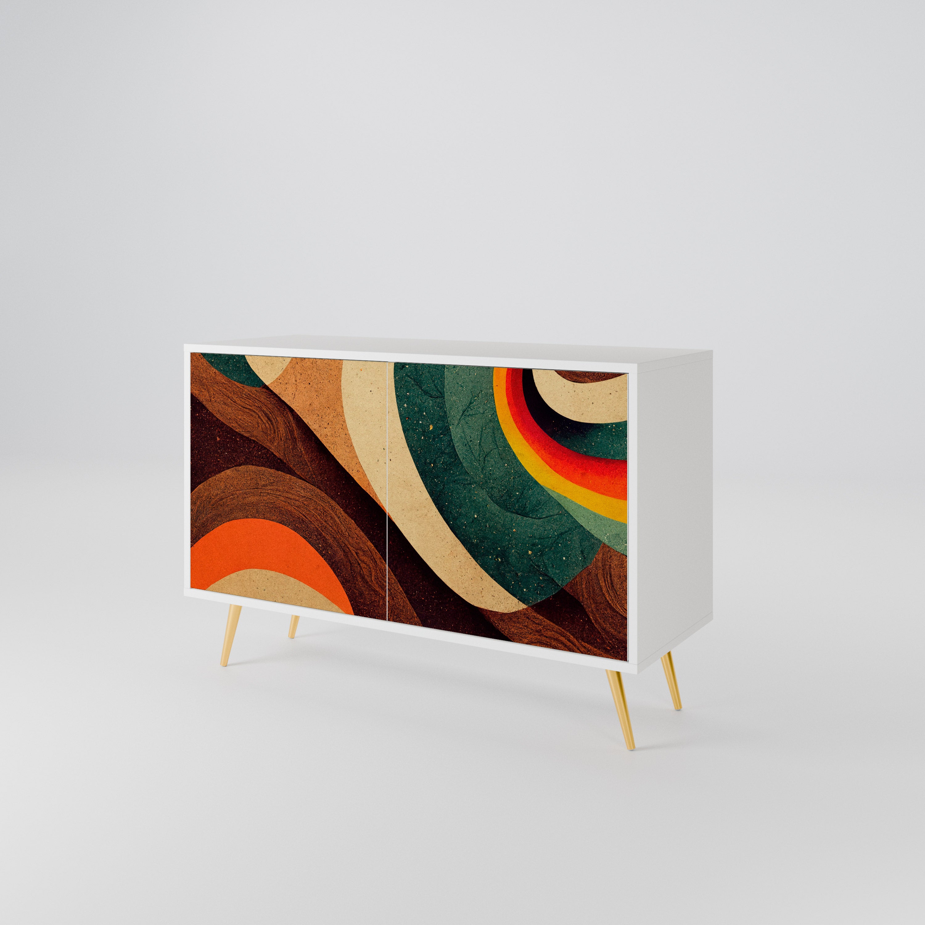 COLORFUL STRANDS 2-Door Sideboard