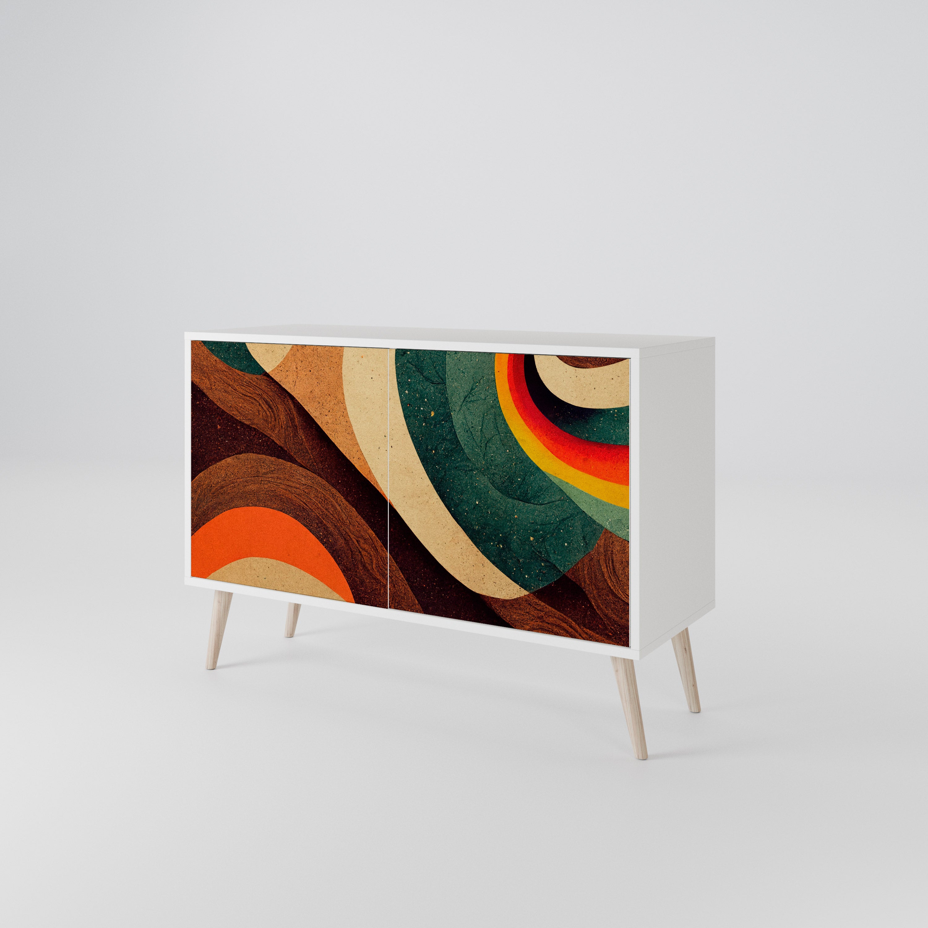 COLORFUL STRANDS 2-Door Sideboard