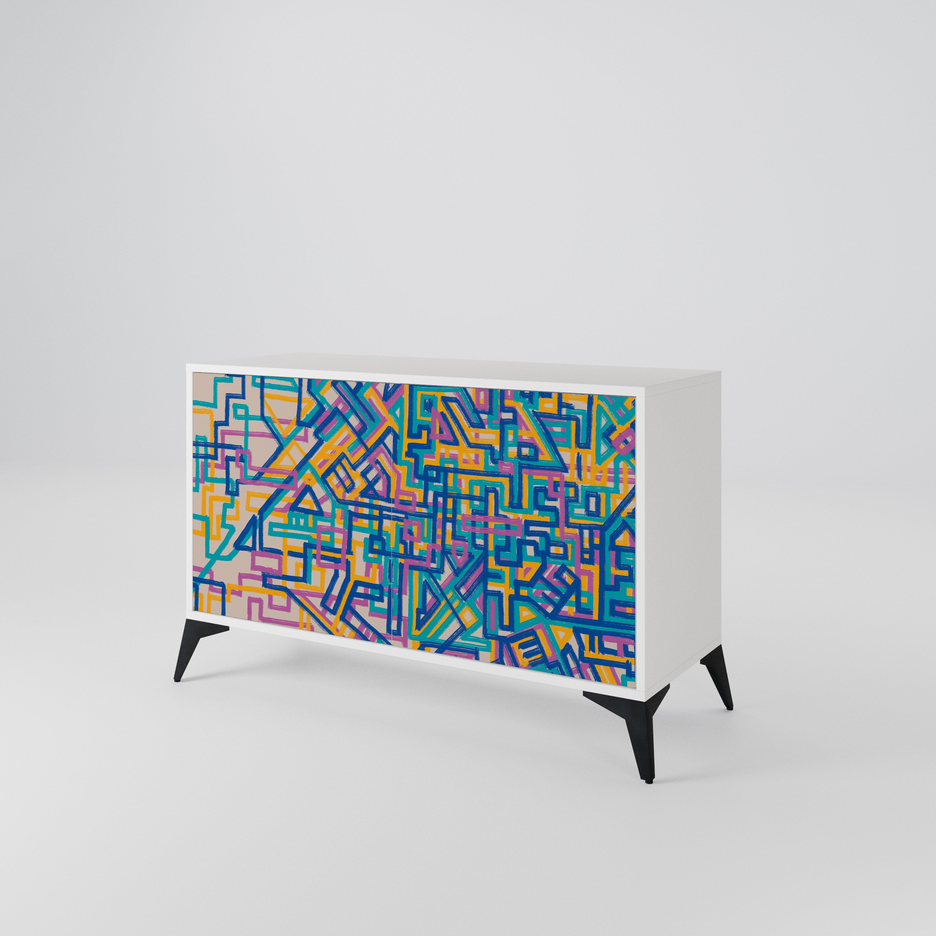 MEMORIES MAP 2-Door Sideboard