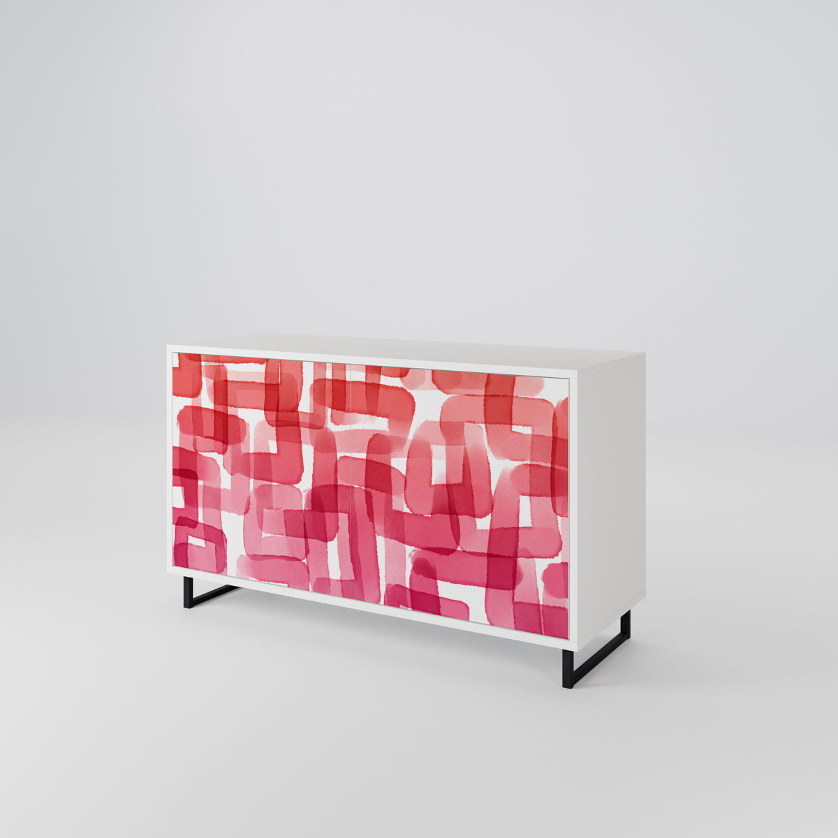 KALEIDOSCOPIC CUBISM 2-Door Sideboard