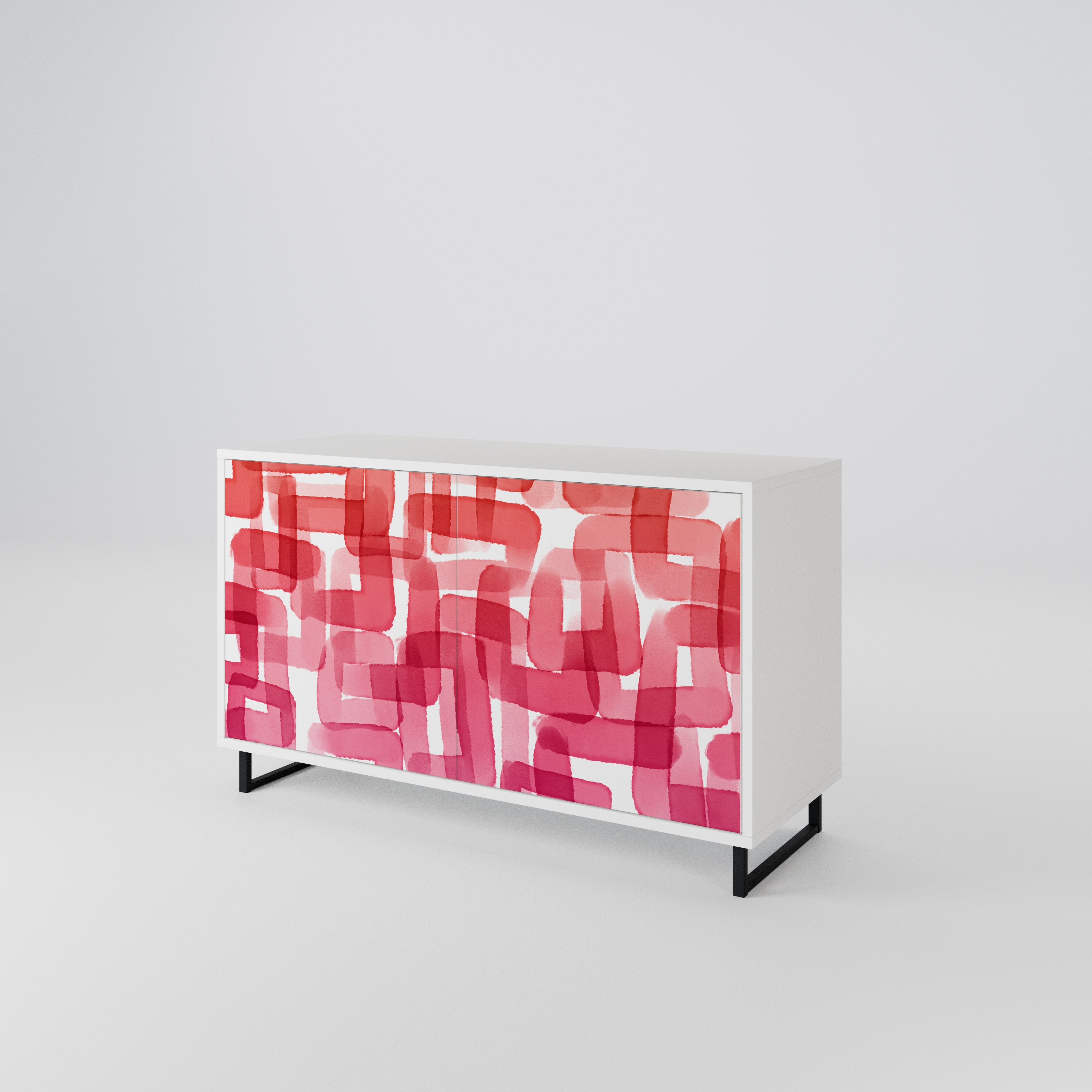 KALEIDOSCOPIC CUBISM 2-Door Sideboard