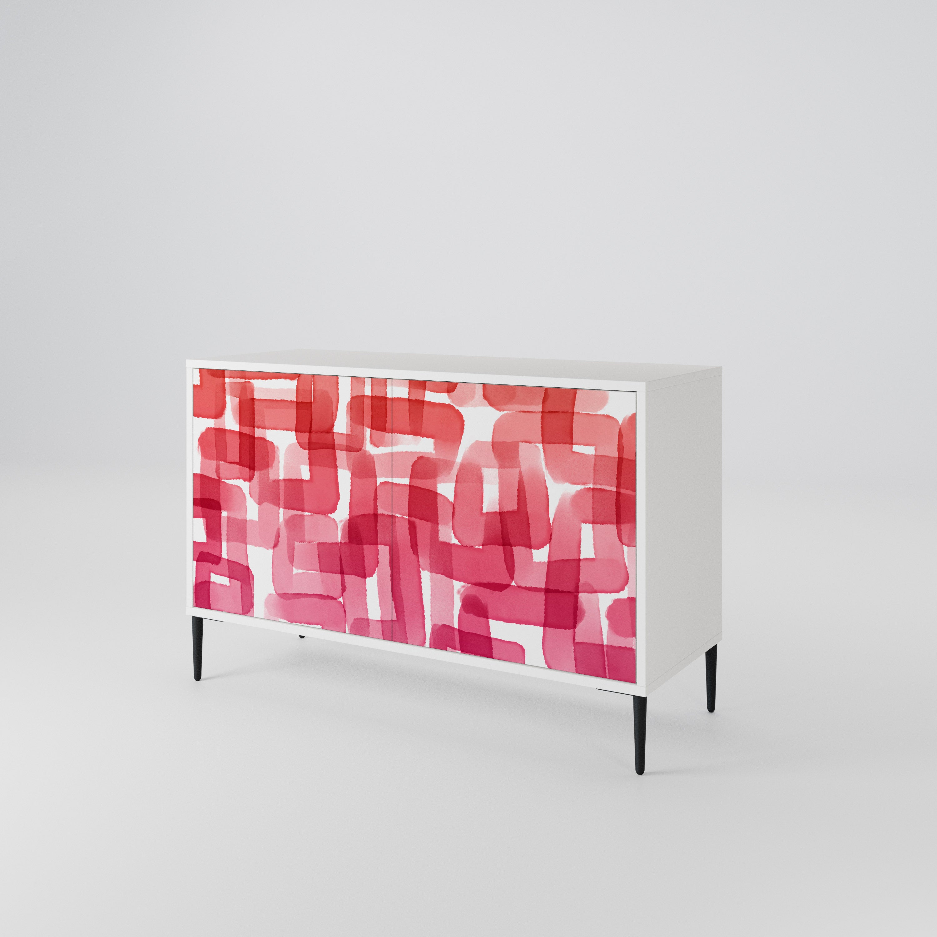 KALEIDOSCOPIC CUBISM 2-Door Sideboard