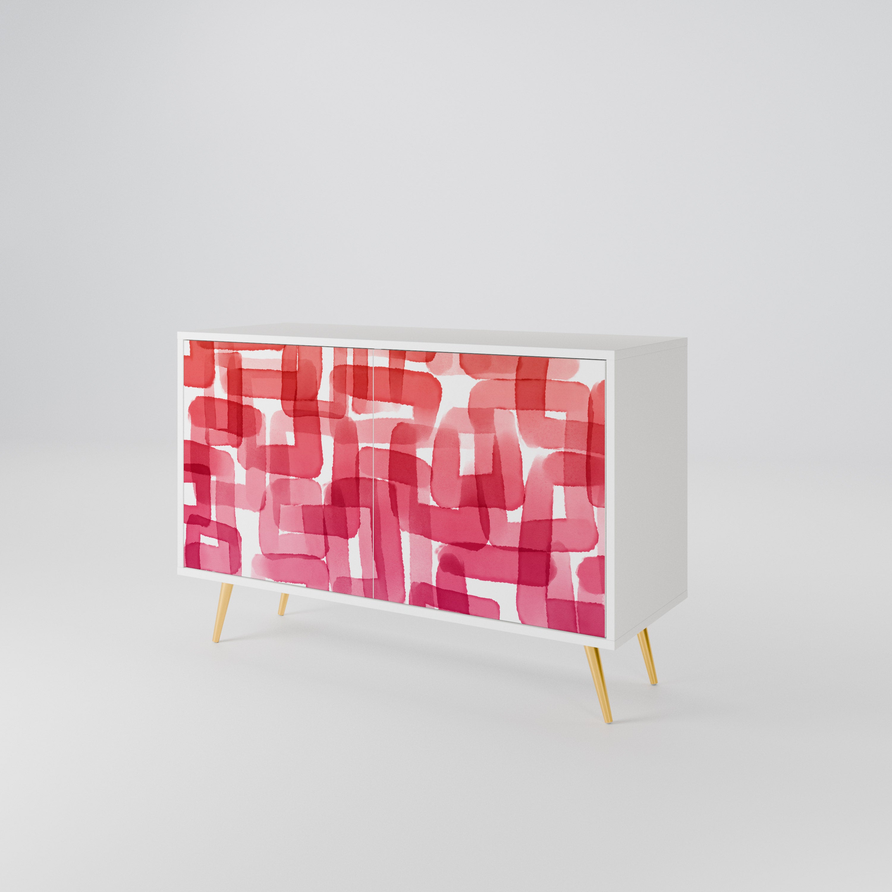 KALEIDOSCOPIC CUBISM 2-Door Sideboard