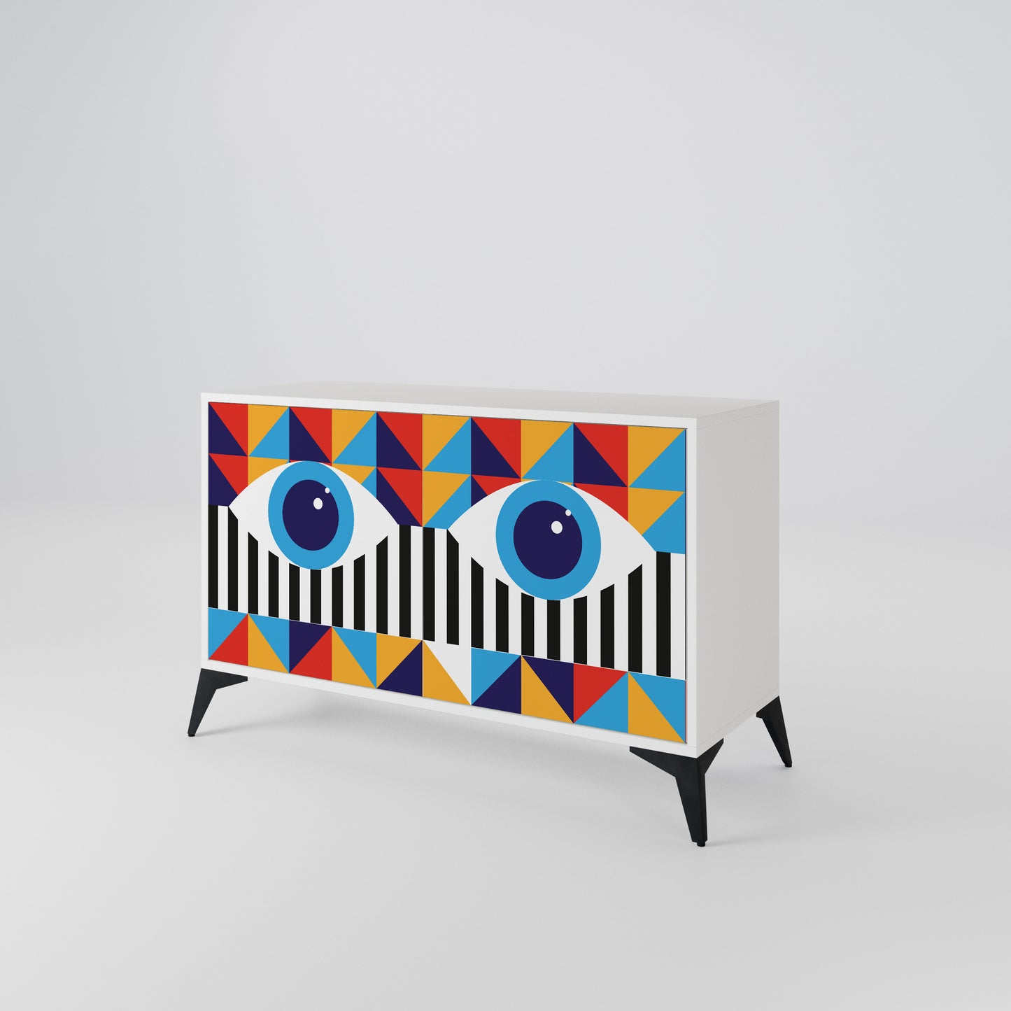 ABSTRACTION AND GEOMETRY 2-Door Sideboard