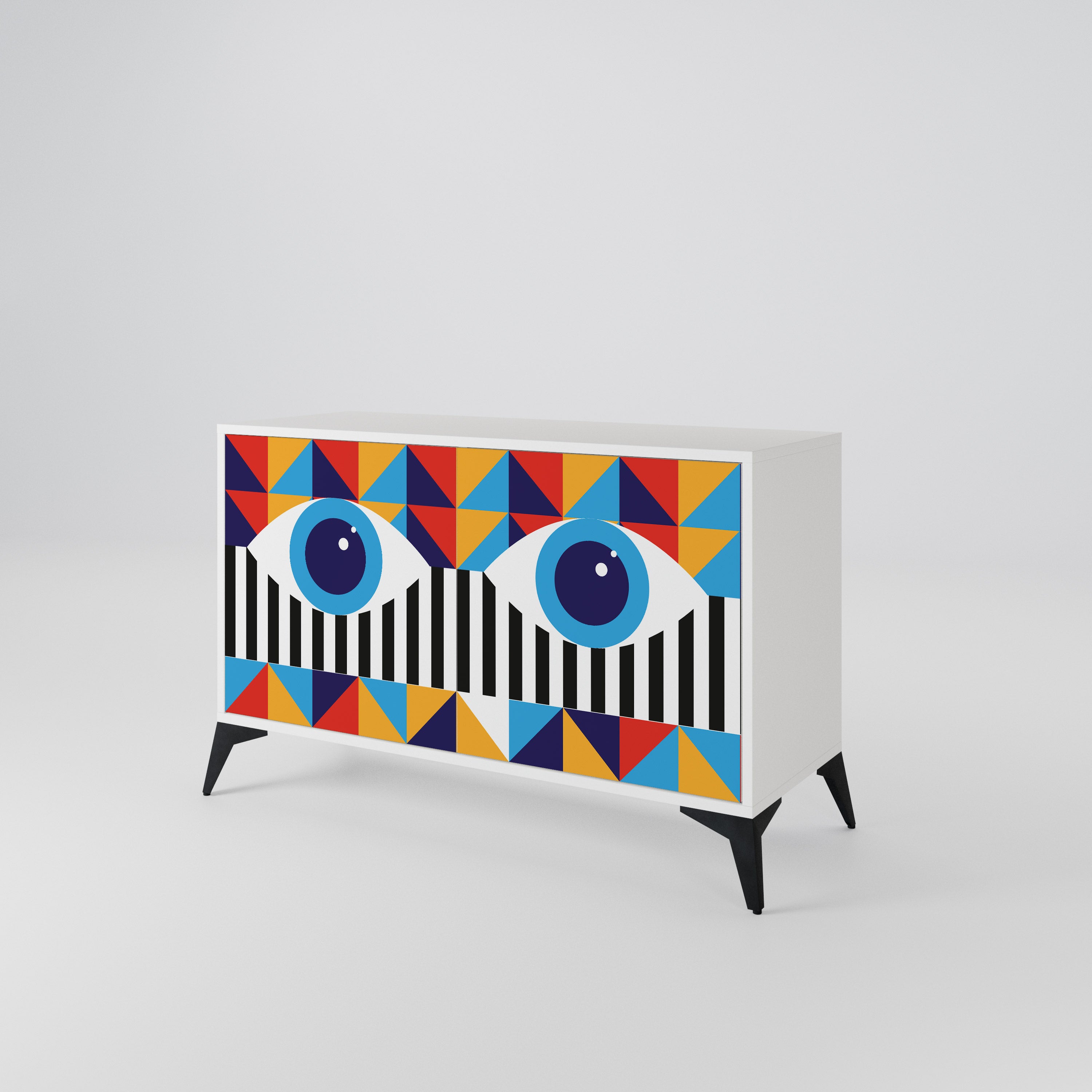 ABSTRACTION AND GEOMETRY 2-Door Sideboard