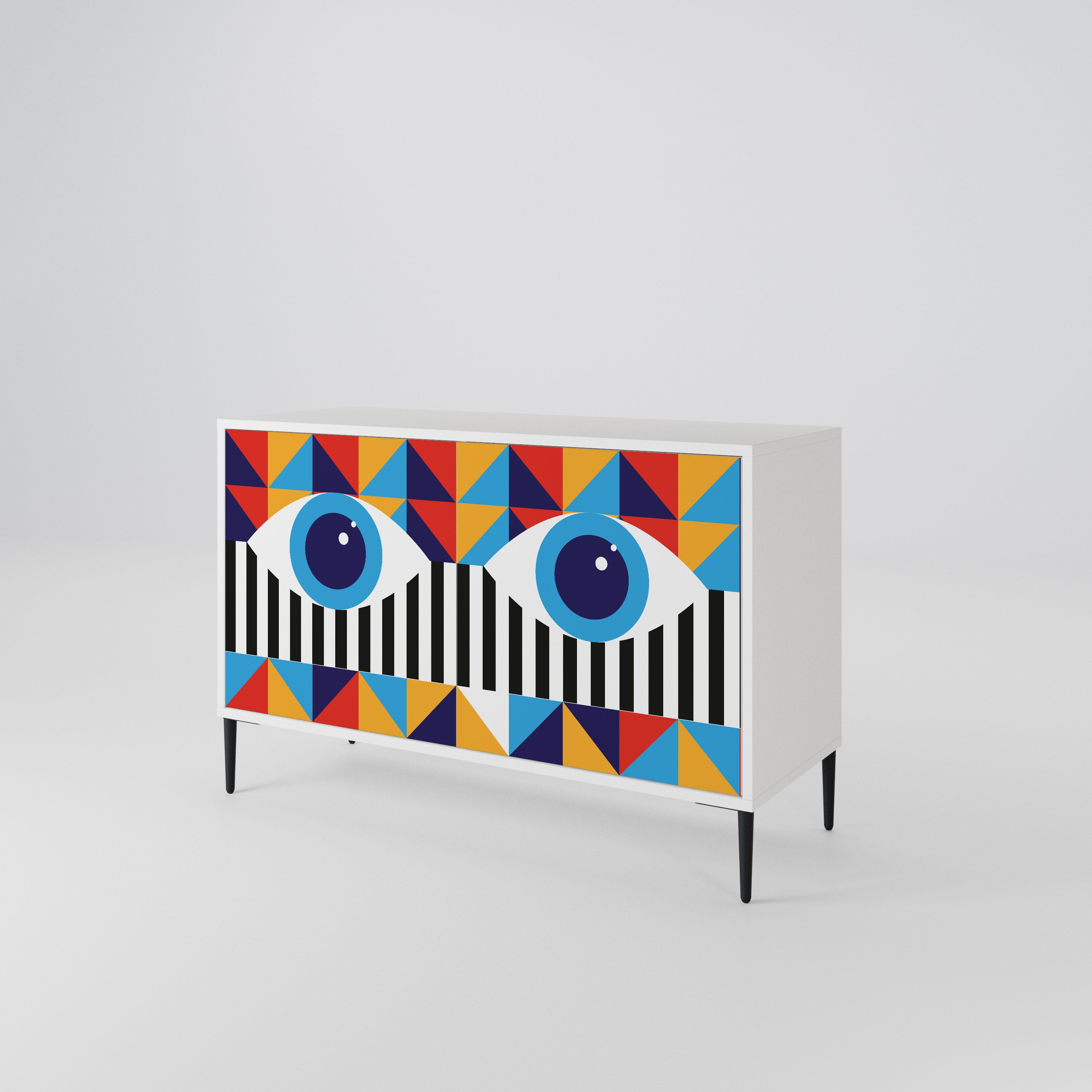 ABSTRACTION AND GEOMETRY 2-Door Sideboard