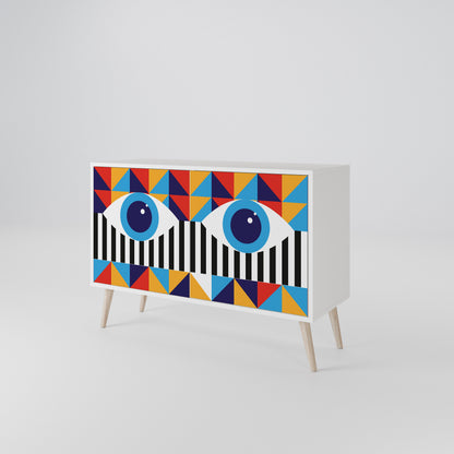 ABSTRACTION AND GEOMETRY 2-Door Sideboard