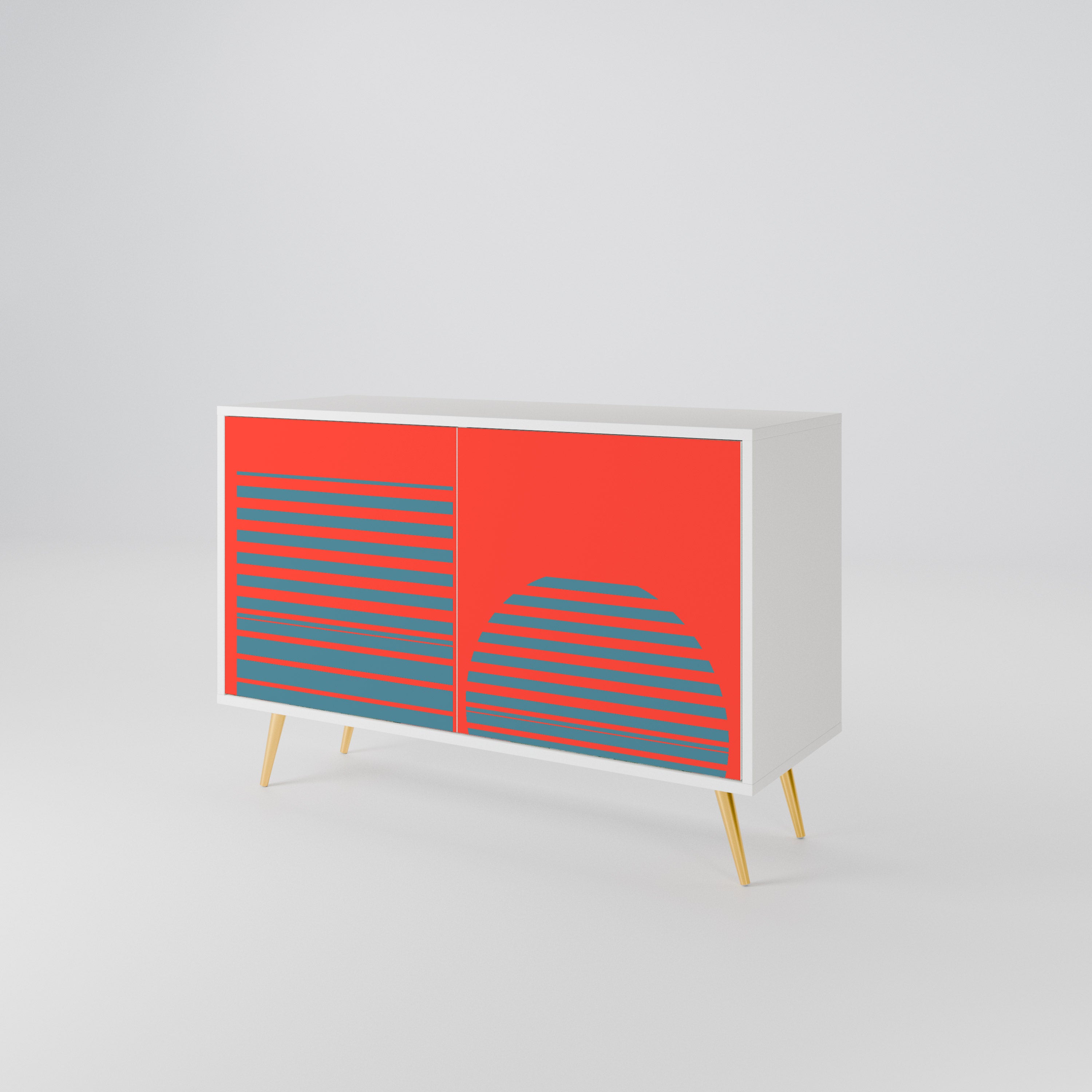RISING GEOMETRY STARS 2-Door Sideboard