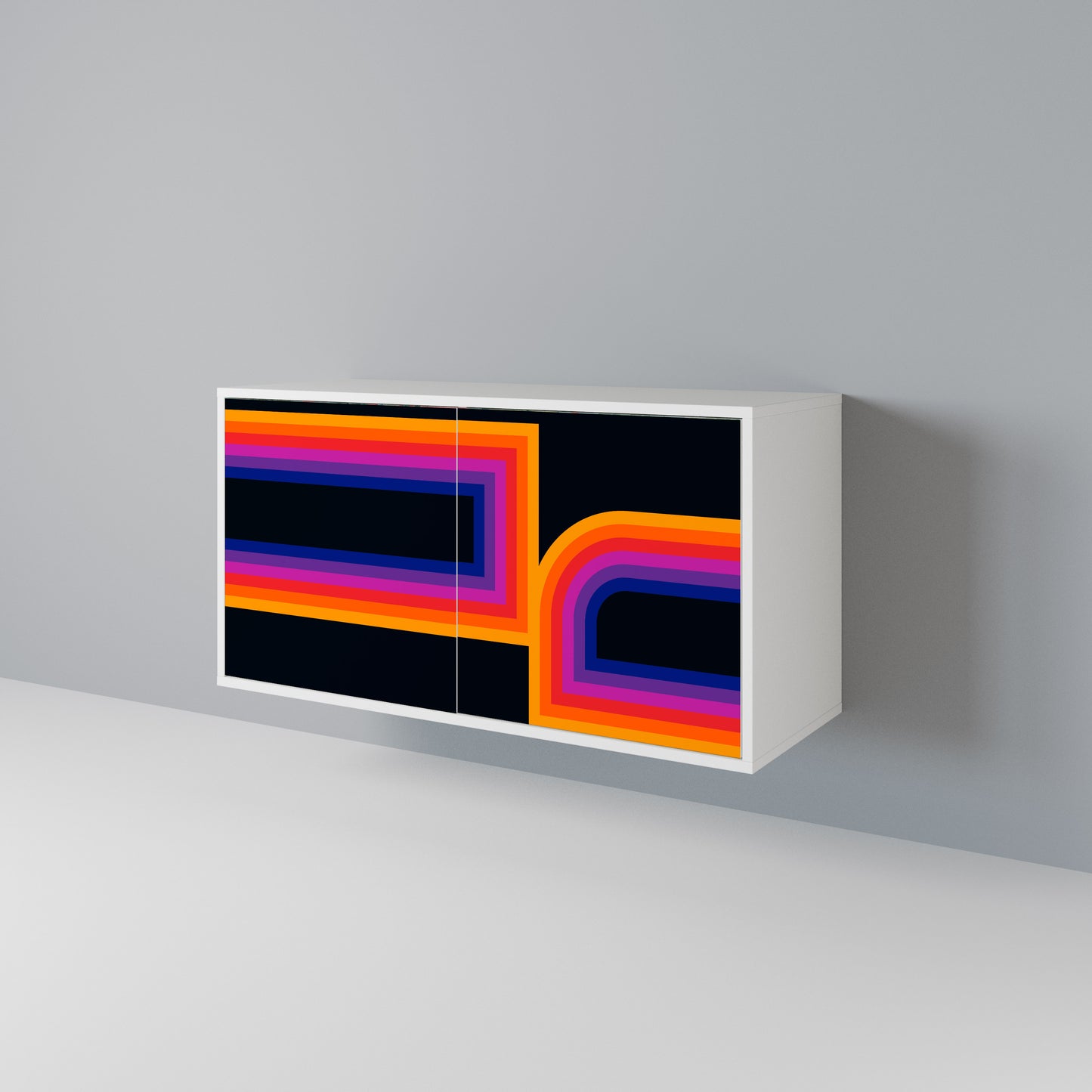 BLINDED BY THE LIGHTS 2-Door Sideboard