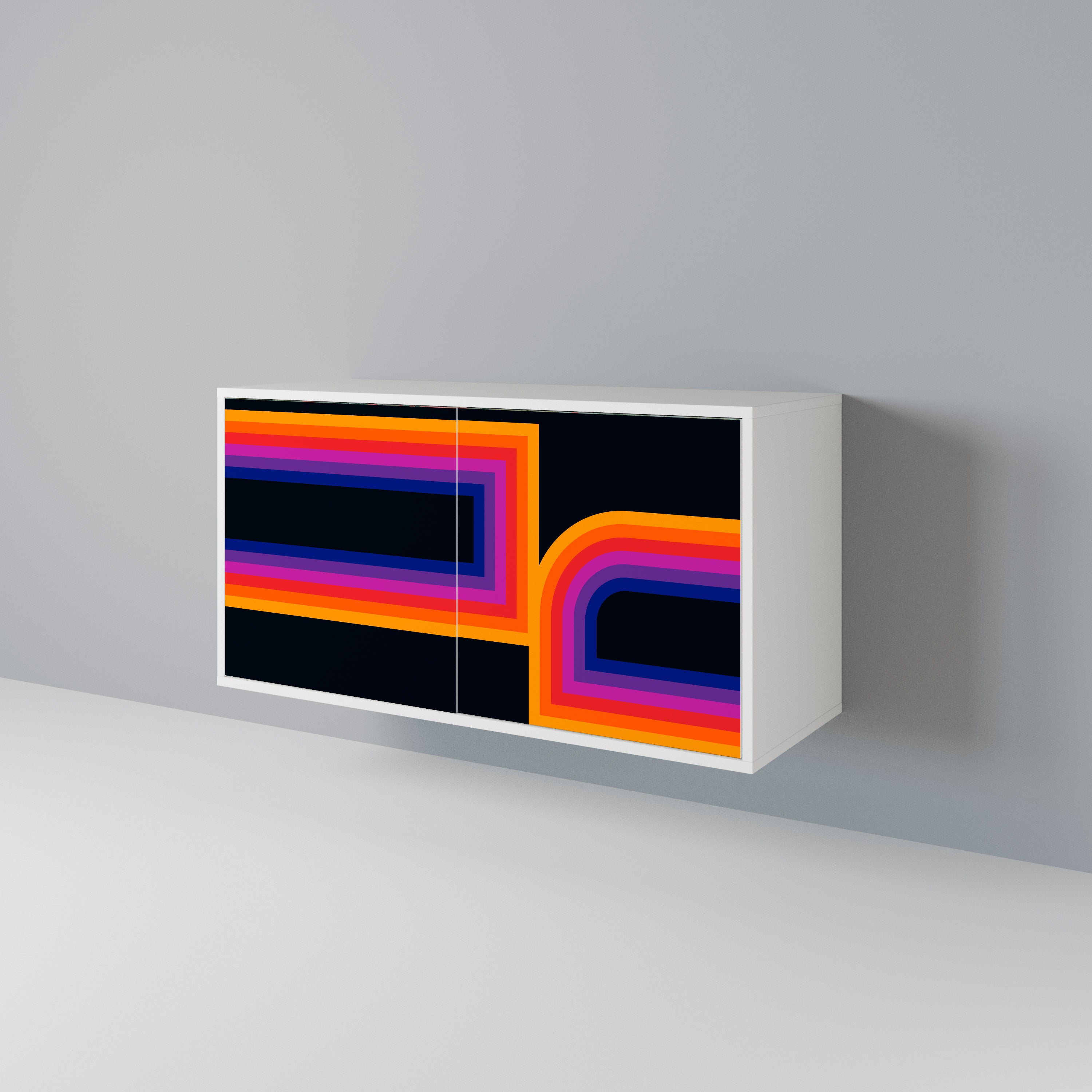 BLINDED BY THE LIGHTS 2-Door Sideboard