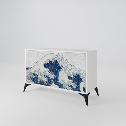 THE GREAT WAVE AT KANAGAWA 2-Door Sideboard