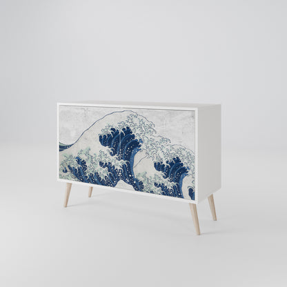 THE GREAT WAVE AT KANAGAWA 2-Door Sideboard
