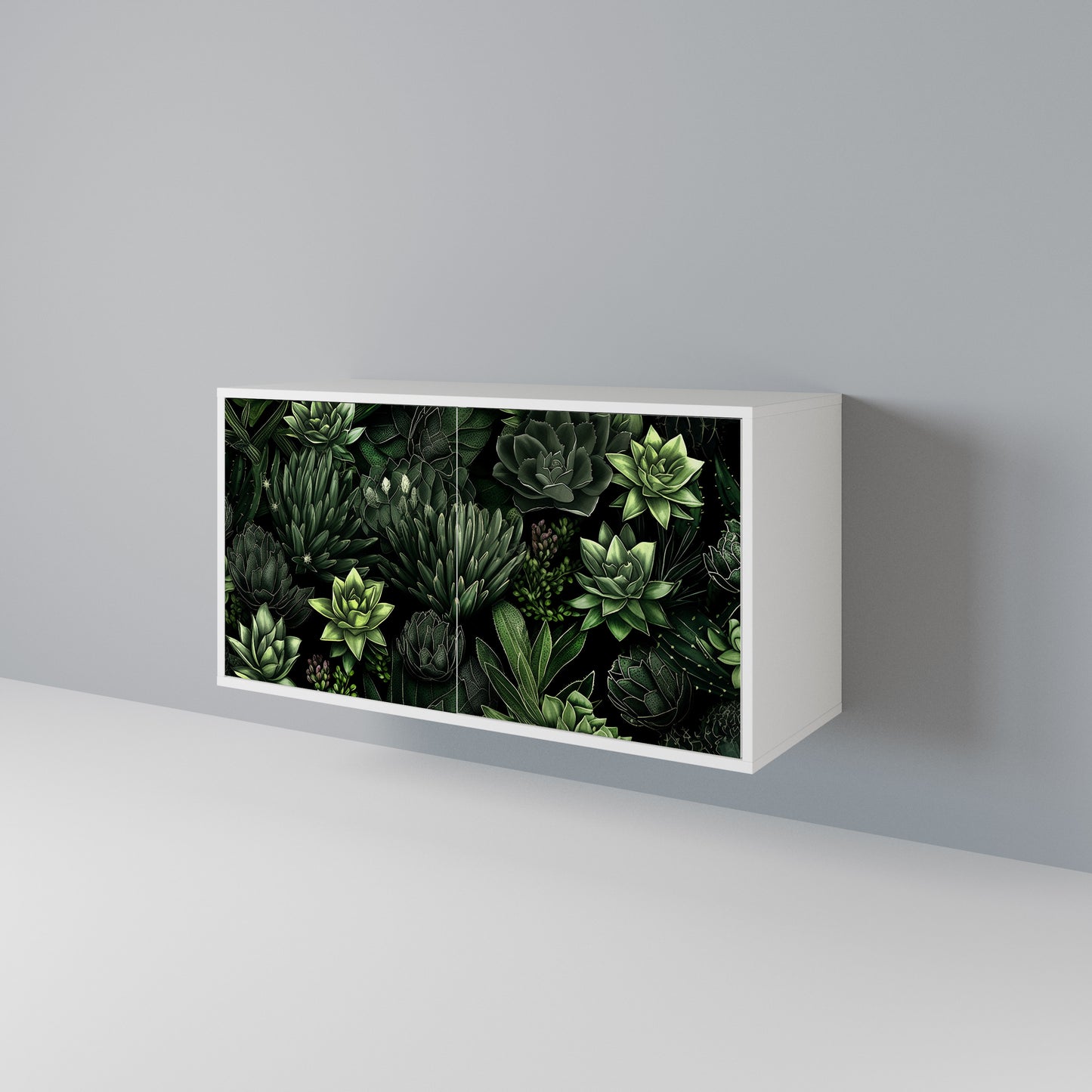 SUCCULENT JUNGLE 2-Door Sideboard