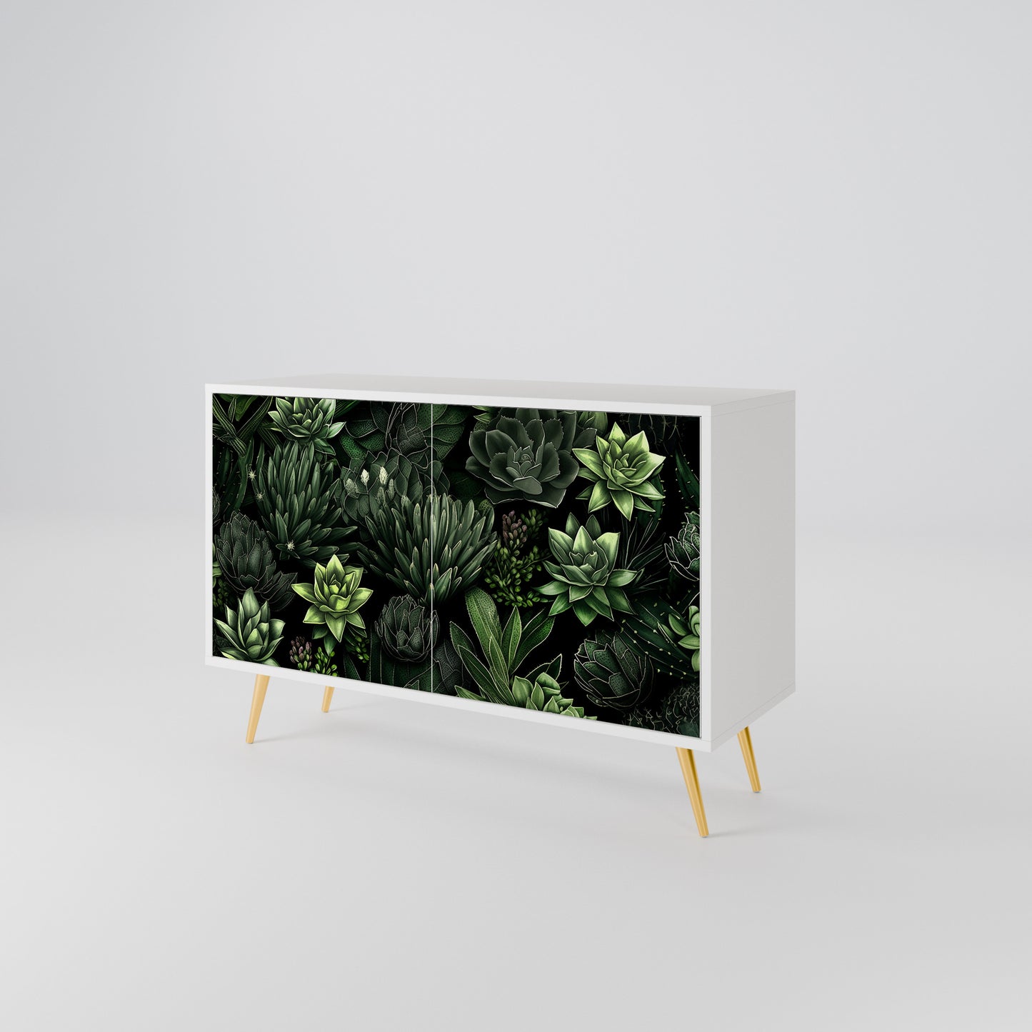 SUCCULENT JUNGLE 2-Door Sideboard