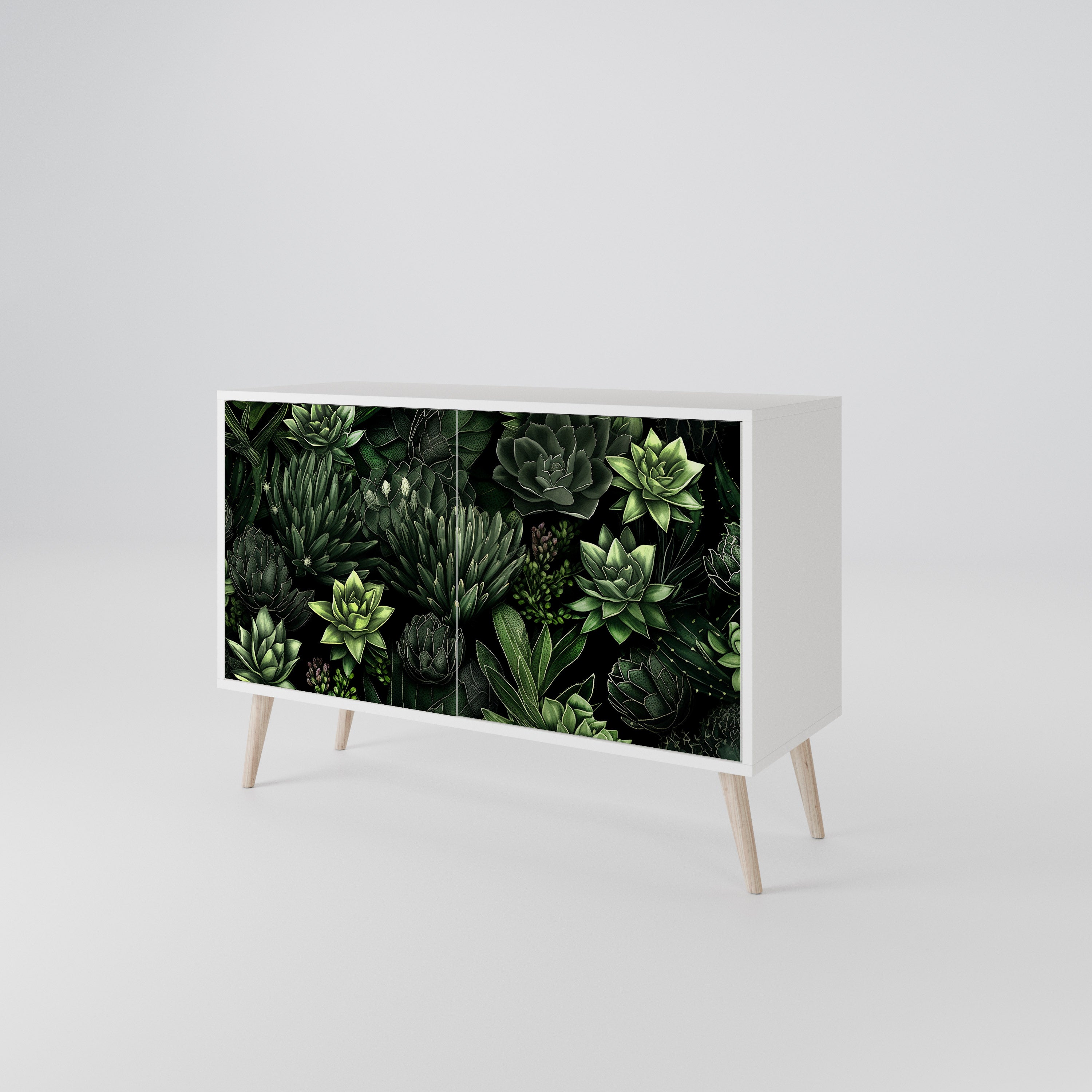 SUCCULENT JUNGLE 2-Door Sideboard