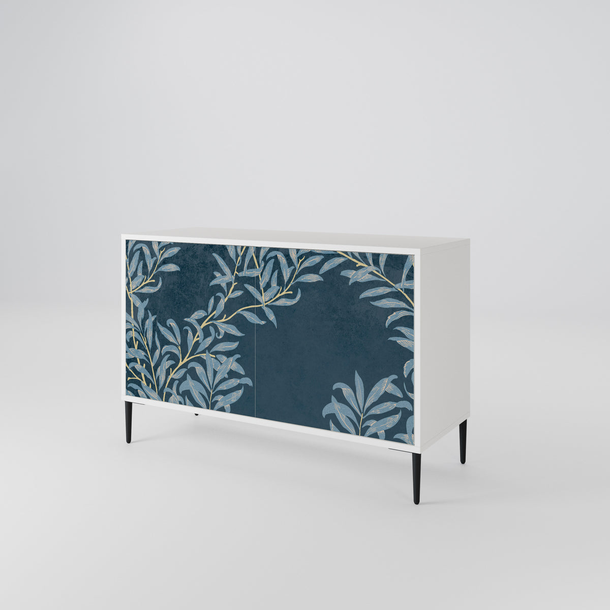BLUE LEAVES 2-Door Sideboard
