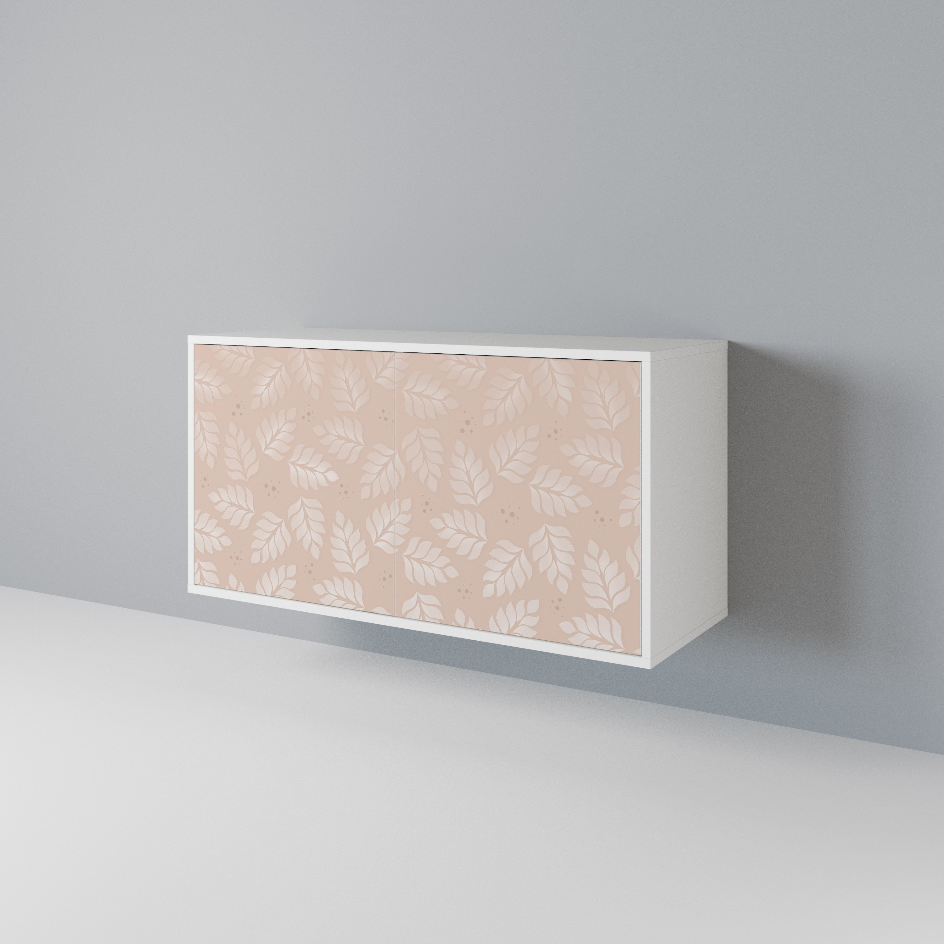 LEAVES ON BEIGE 2-Door Sideboard