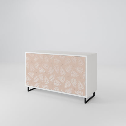 LEAVES ON BEIGE 2-Door Sideboard