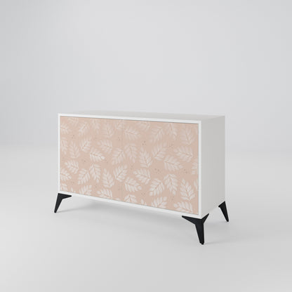 LEAVES ON BEIGE 2-Door Sideboard