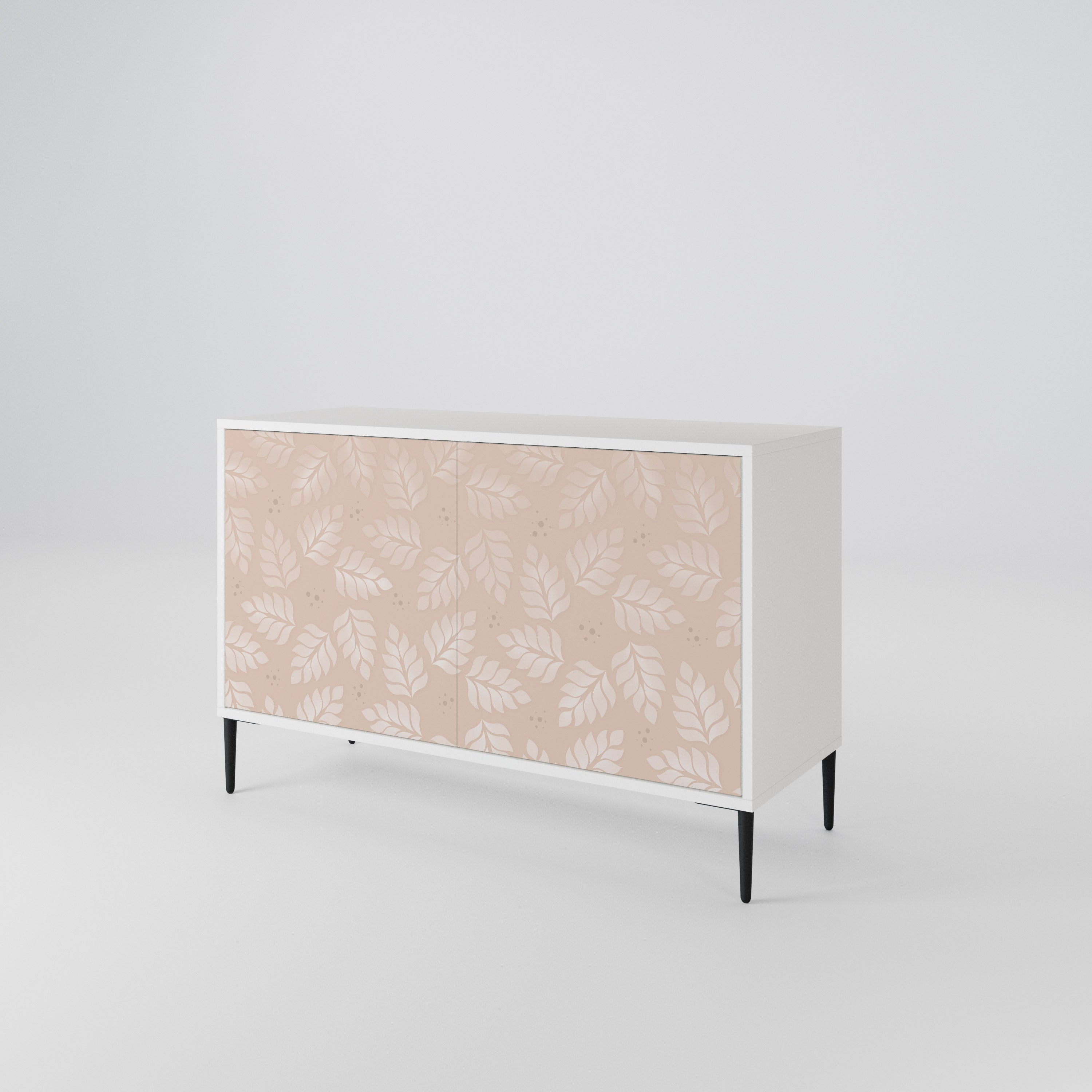 LEAVES ON BEIGE 2-Door Sideboard
