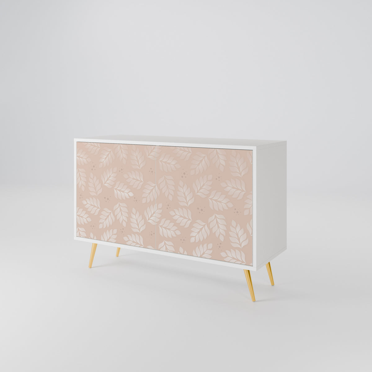 LEAVES ON BEIGE 2-Door Sideboard