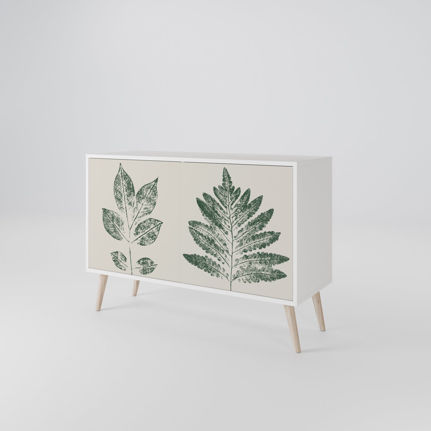 GREEN LEAFY STAMPS 2-Door Sideboard