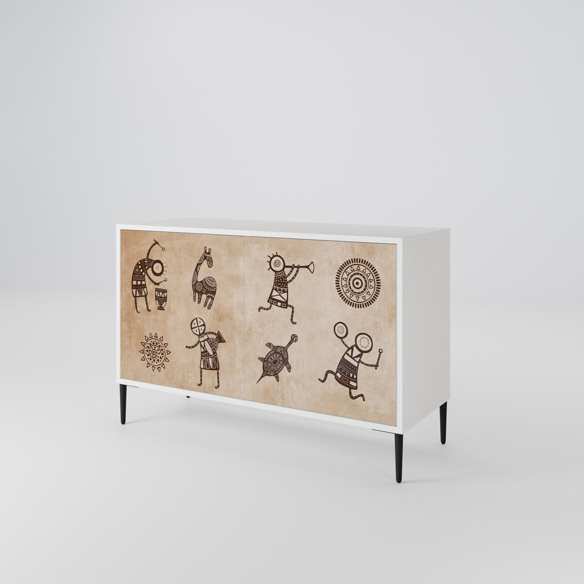 AFRICAN STYLE 2-Door Sideboard