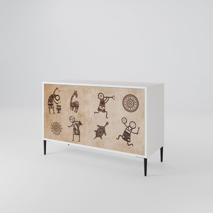 AFRICAN STYLE 2-Door Sideboard