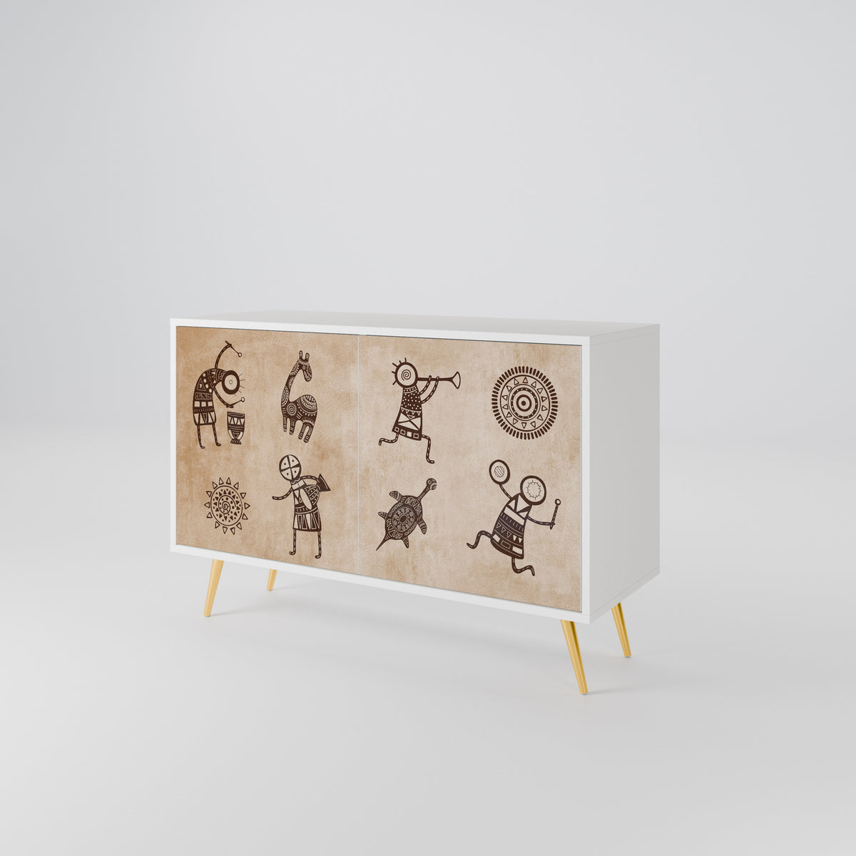 AFRICAN STYLE 2-Door Sideboard