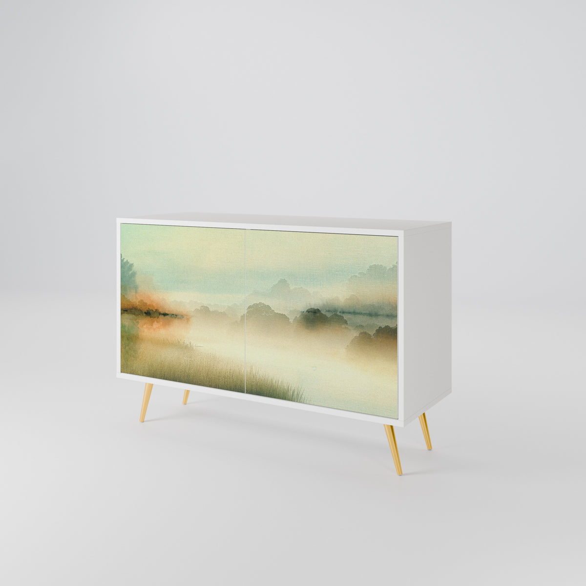 MORNING BY THE LAKE 2-Door Sideboard