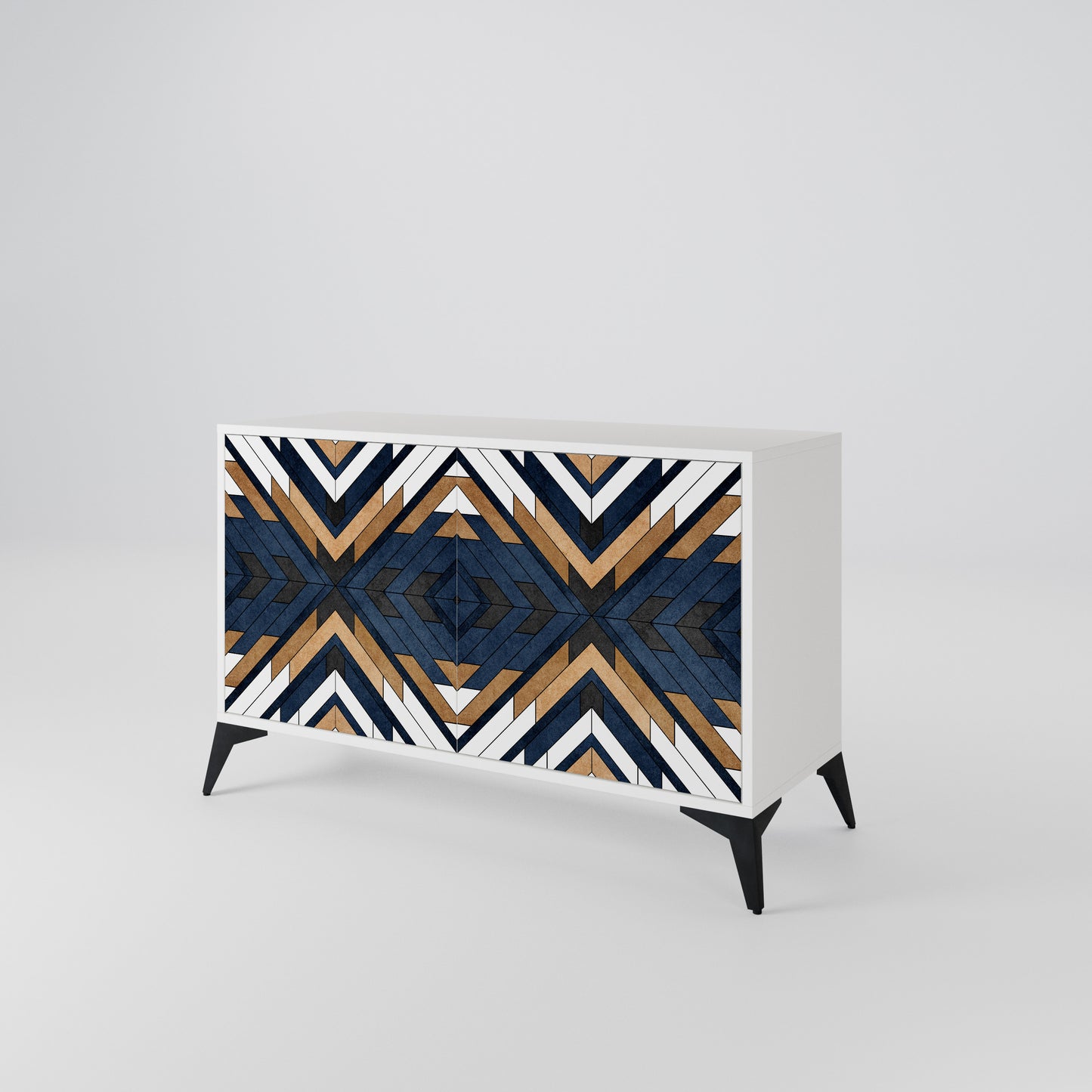 ARTFUL GEOMETRY 2-Door Sideboard