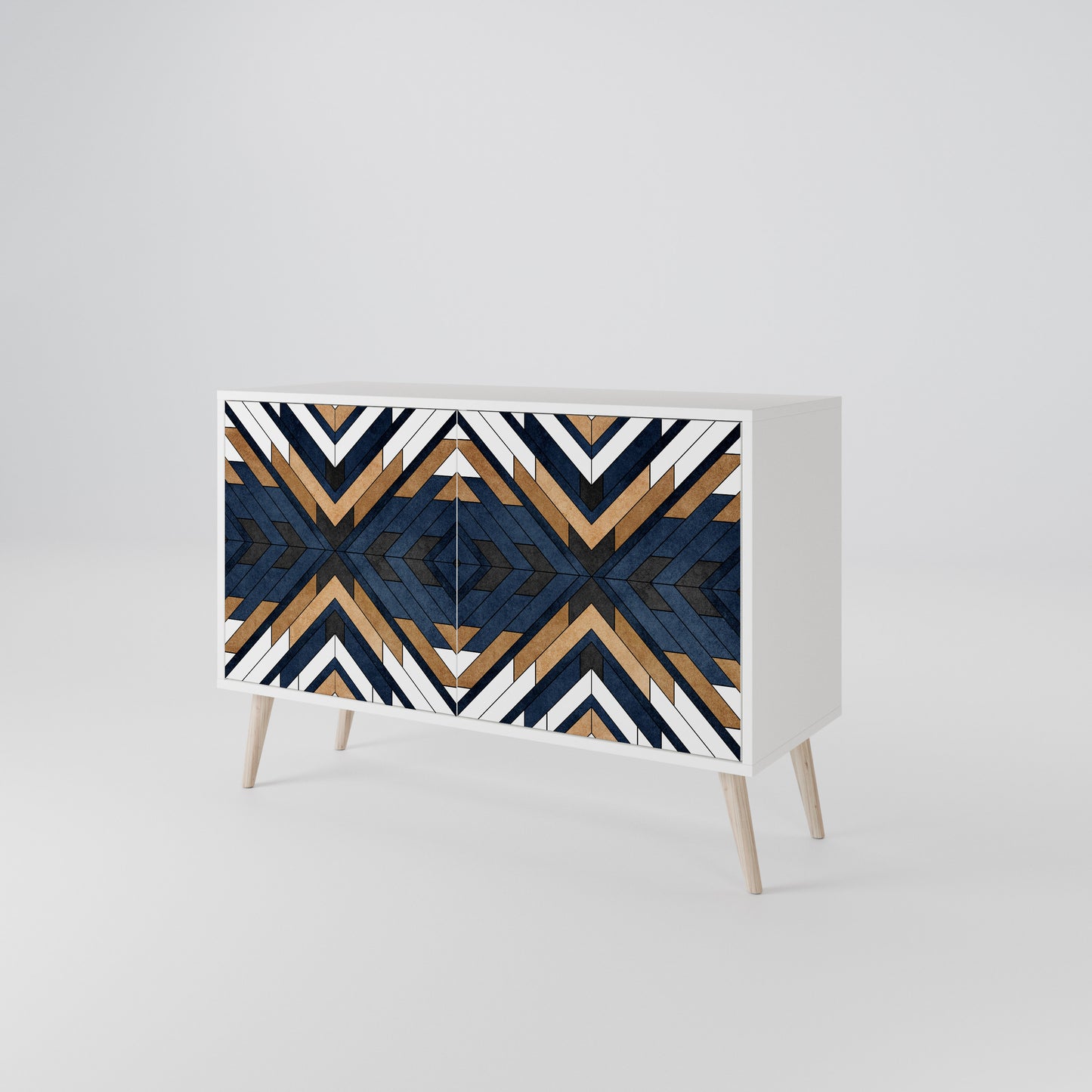 ARTFUL GEOMETRY 2-Door Sideboard