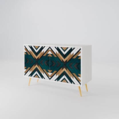 ARTISTIC GEOMETRY 2-Door Sideboard