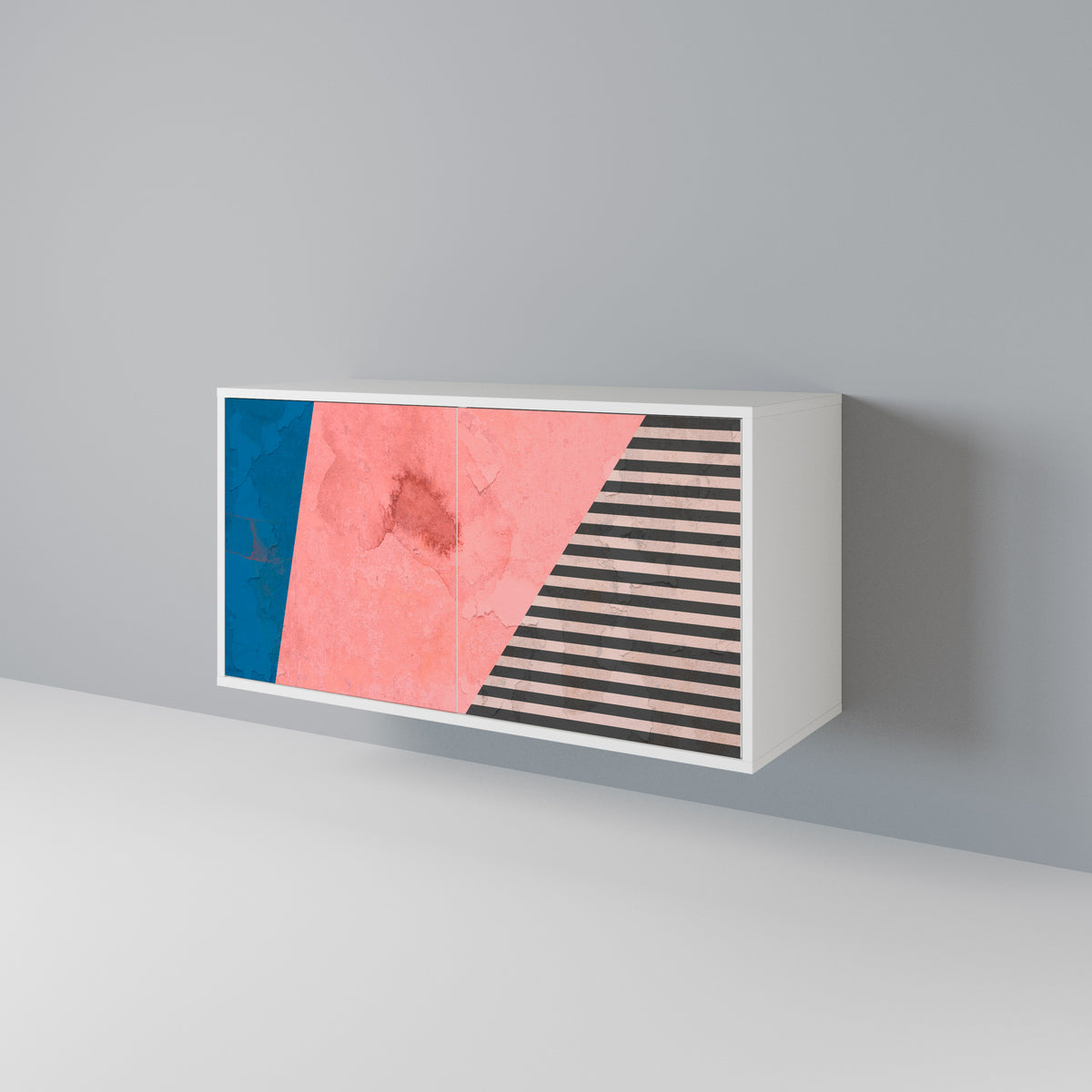 GLAMOROUS STRIPE 2-Door Sideboard