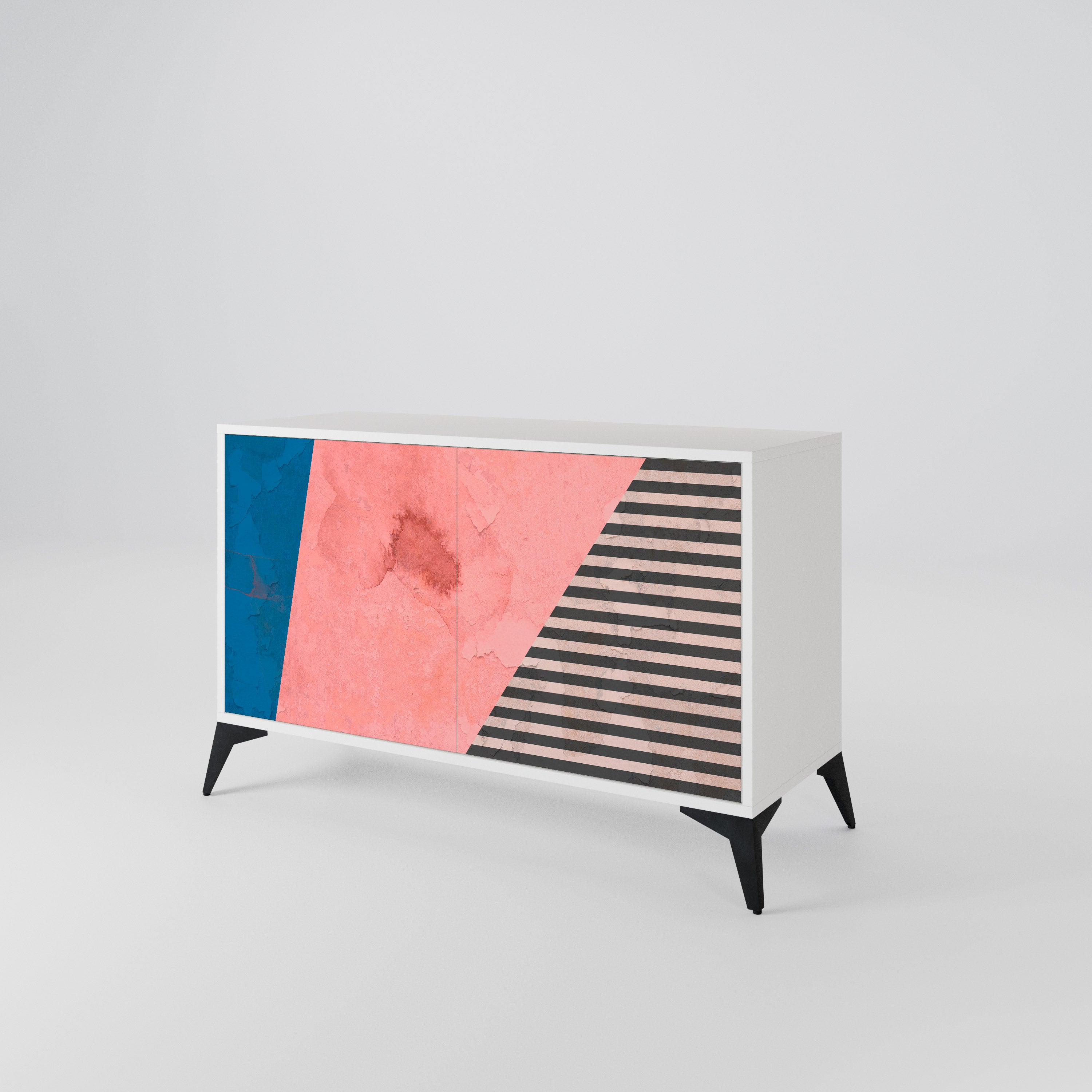 GLAMOROUS STRIPE 2-Door Sideboard