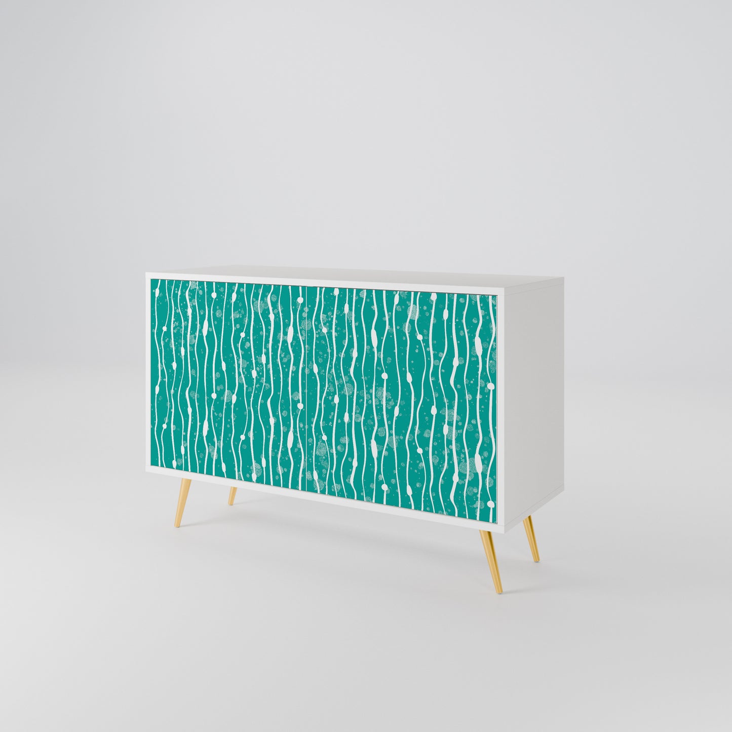 TURQUOISE RAIN 2-Door Sideboard