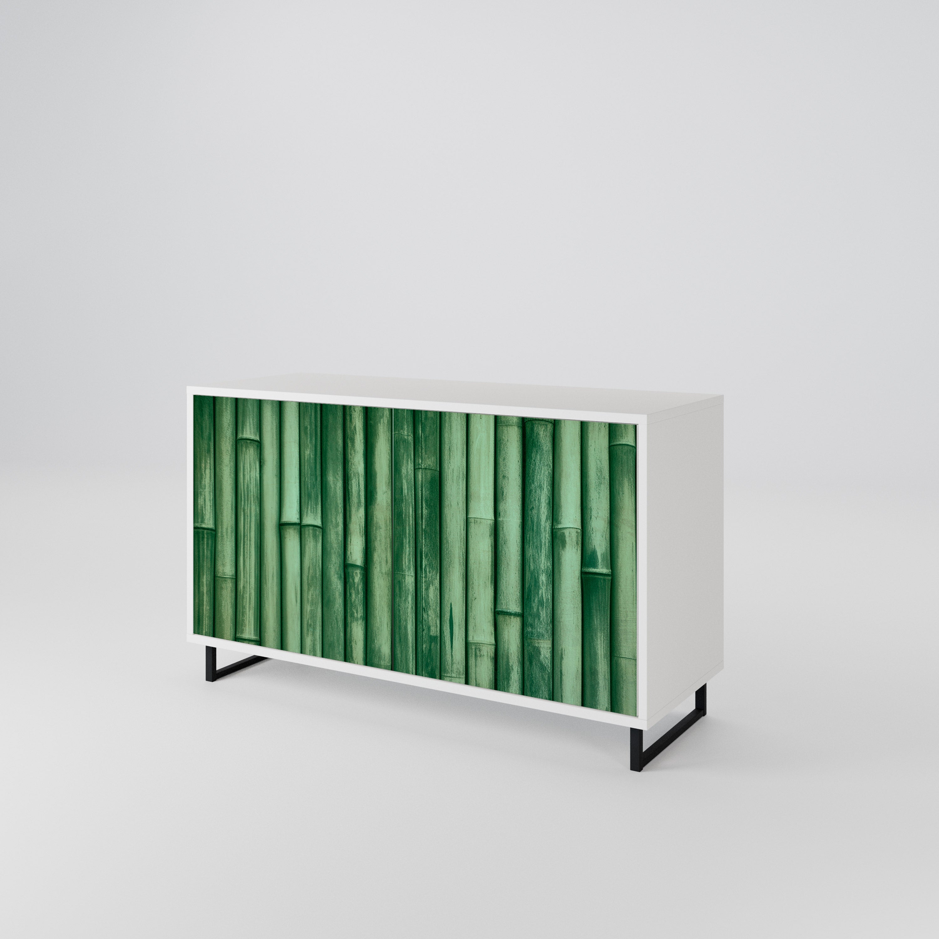 NATURAL GREEN 2-Door Sideboard
