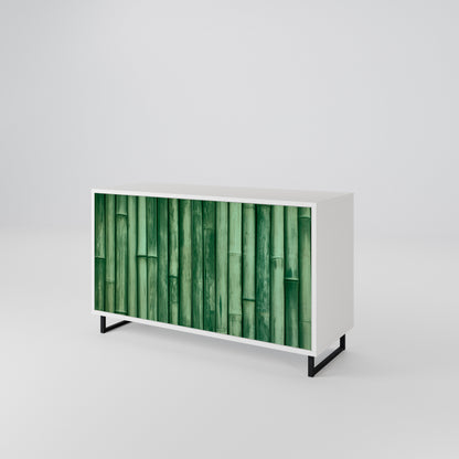NATURAL GREEN 2-Door Sideboard