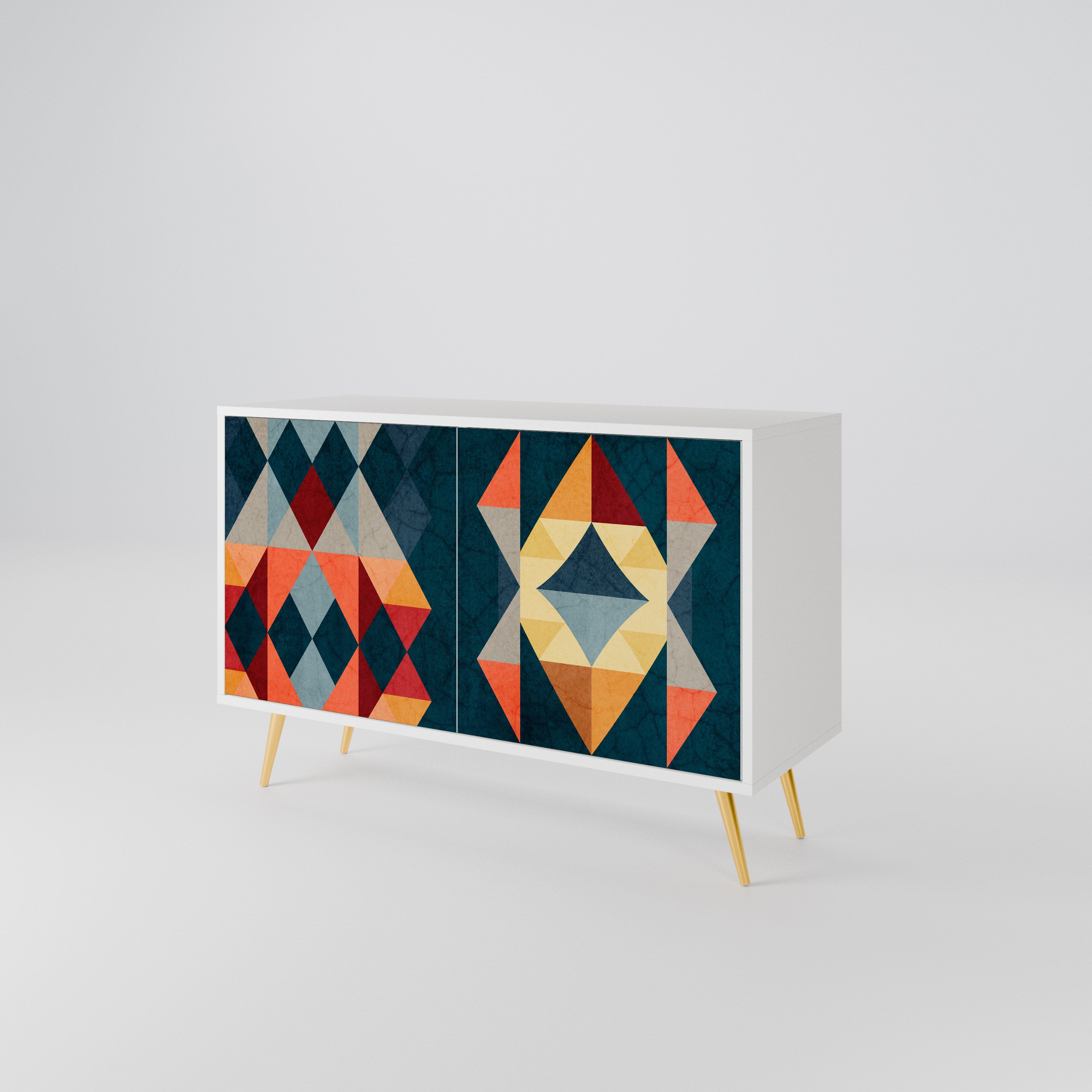 CRACKED ILLUSION 2-Door Sideboard