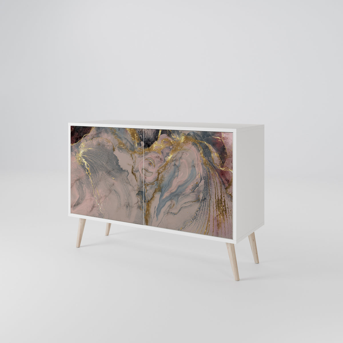 GILDED SWIRLS 2-Door Sideboard