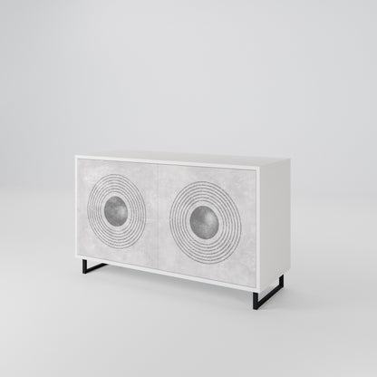 SOLID CIRCLES 2-Door Sideboard