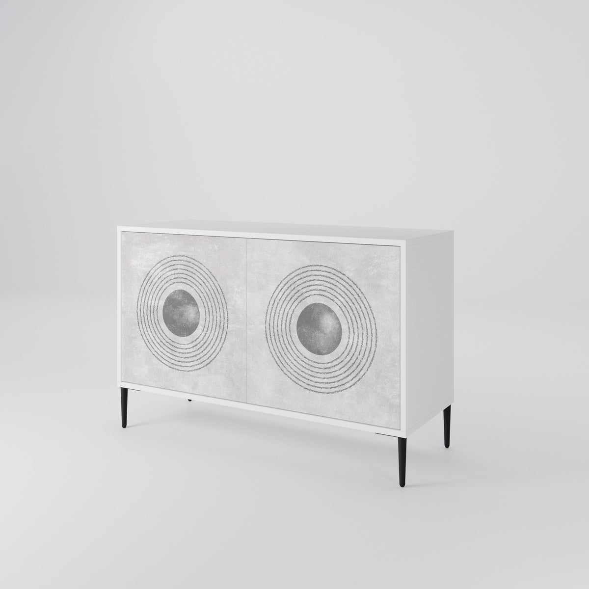 SOLID CIRCLES 2-Door Sideboard