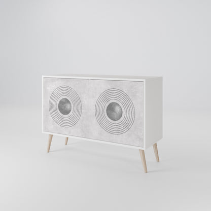SOLID CIRCLES 2-Door Sideboard
