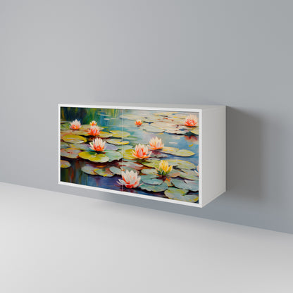 BLOOMING WATERS 2-Door Sideboard